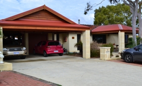Example of a carport built by Perth builders Platinum Outdoors