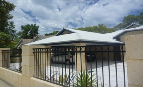 Example of a carport built by Perth builders Platinum Outdoors